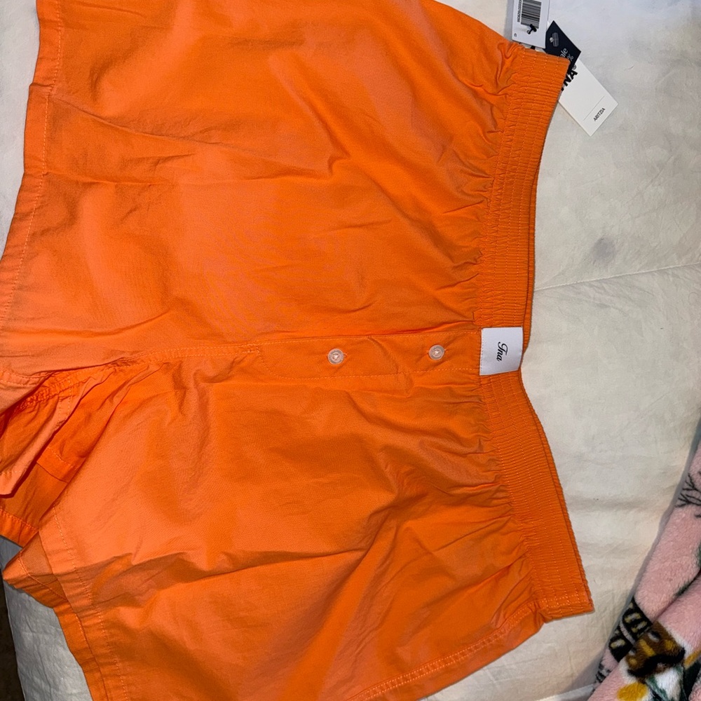 TNA Vibrant Orange Athletic Shorts